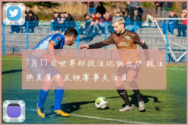 7月11日世界杯投注比例出炉 投注热度集中反映赛事关注度